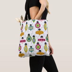 Atomische Ornamente Tasche
