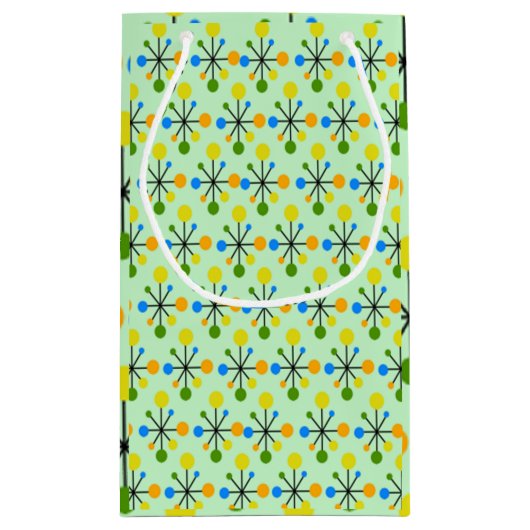 Atomische Sternexplosion Kleine Geschenktüte (Rückseite)