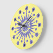 Atomische Sternexplosion rückwärts Große Wanduhr (Winkel)