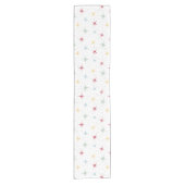 Atomische Sternexplosion und Dots-Muster Mitte des Kurzer Tischläufer (Vorderseite)