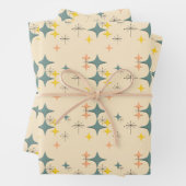 Atomische Sternexplosionen der Neunziger Jahre Geschenkpapier Set (Beispiel)