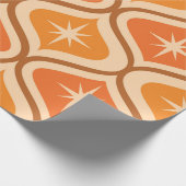 Atomische Sternexplosionen des Mittelalters auf Or Geschenkpapier (Ecke)