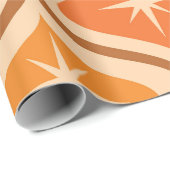 Atomische Sternexplosionen des Mittelalters auf Or Geschenkpapier (Rolleneckpunkt)