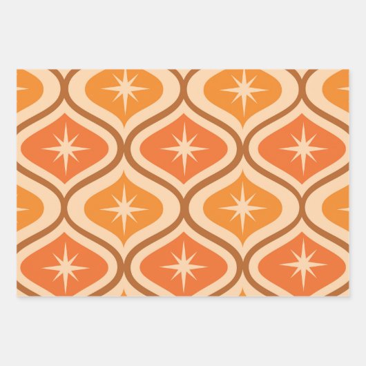 Atomische Sternexplosionen des Mittelalters auf Or Geschenkpapier Set (Vorderseite 2)