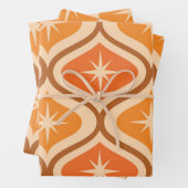 Atomische Sternexplosionen des Mittelalters auf Or Geschenkpapier Set (Beispiel)