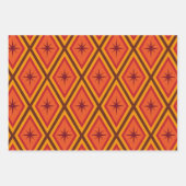 Atomische Sternexplosionen des Mitteljahrs auf Ret Geschenkpapier Set (Vorderseite)