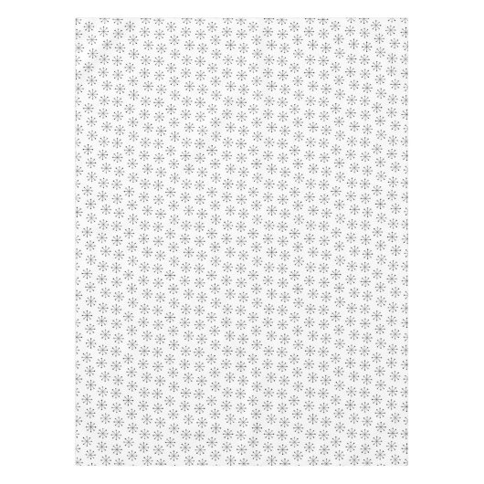 Atomische Sternexplosionen im Fünfzigerstil | Mitt Tischdecke (Vorderseite)