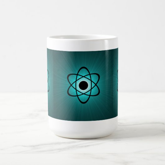 Atomische Tasse, Aquamarin Kaffeetasse (Mittel)