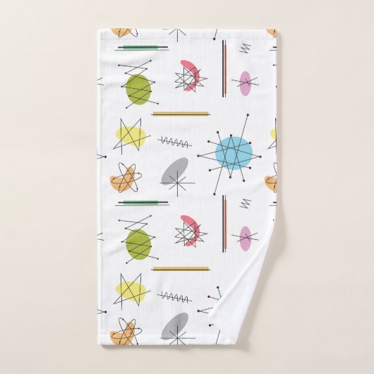 Atomischer Pop Badhandtuch Set (Handtuch)
