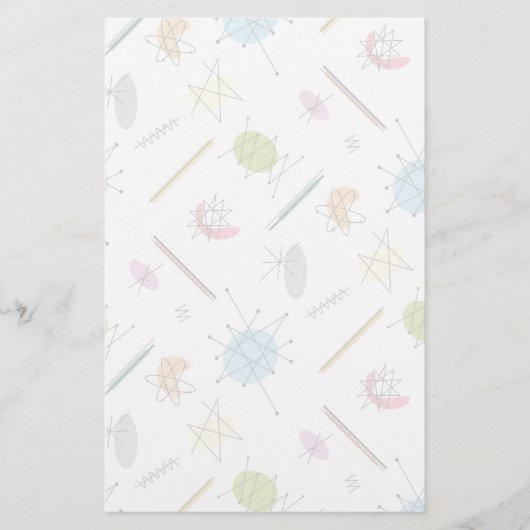 Atomischer Pop Briefpapier (Vorderseite)