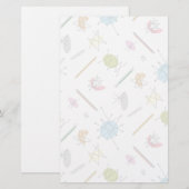 Atomischer Pop Briefpapier (Vorne/Hinten)