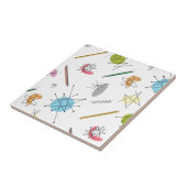 Atomischer Pop Fliese (Seite)