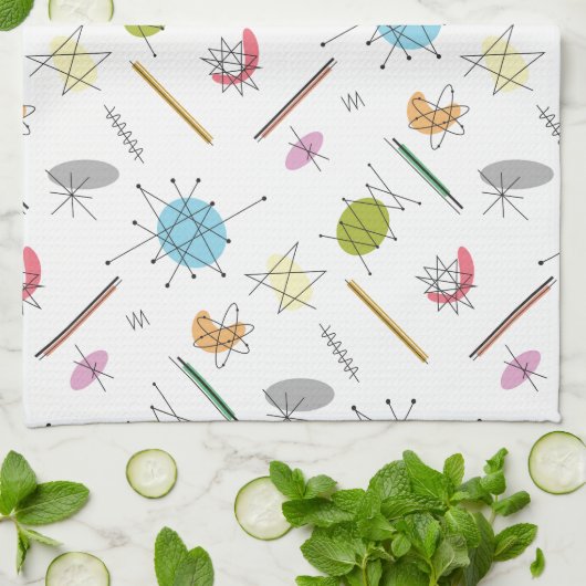 Atomischer Pop Küchentuch (Gefaltet)