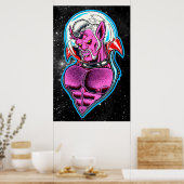 Atomischer Werwolf Poster (Küche)