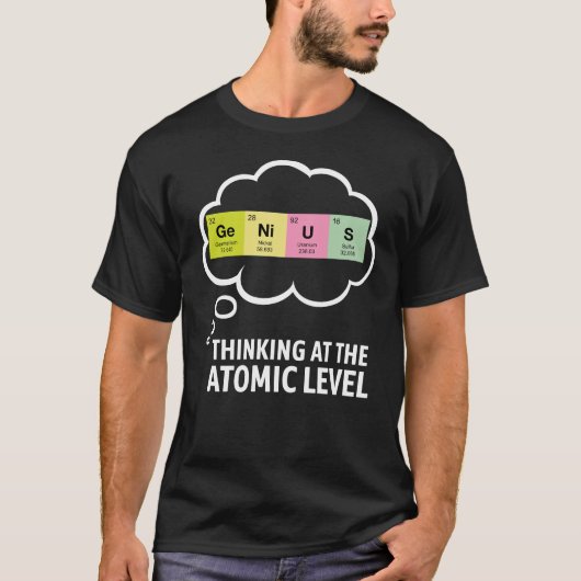 Atomisches Genie T-Shirt (Vorderseite)
