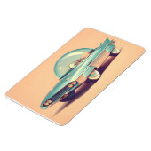 Atomistisches futuristisches Blaster-Bubble-Auto Magnet (Linke Seite)