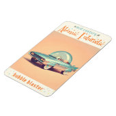 Atomistisches futuristisches Bubble-Blaster-Auto Magnet (Linke Seite)
