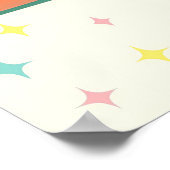 Atomistisches futuristisches New Florida Poster (Ecke)