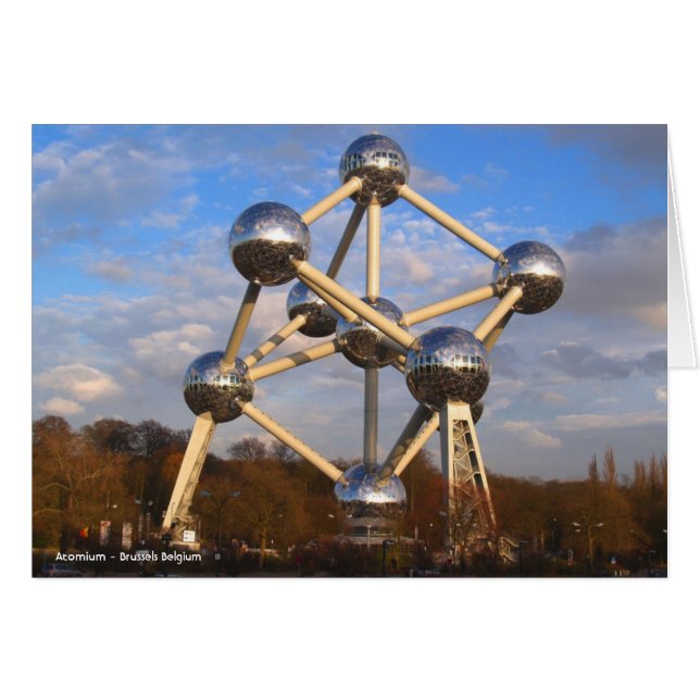 Atomium - Brüssel Belgien (Vorderseite (Horizontal))