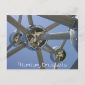 Atomium, Brüssel, Belgien Postkarte (Vorderseite)