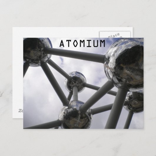 ATOMIUM Brüssel Postkarte (Vorne/Hinten)