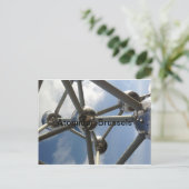 Atomium, Brüssel Postkarte (Stehend Vorderseite)