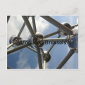 Atomium, Brüssel Postkarte (Vorderseite)