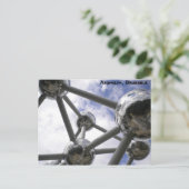 Atomium, Brüssel Postkarte (Stehend Vorderseite)