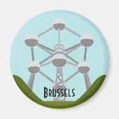 Atomium in Brüssel Magnet (Vorne)