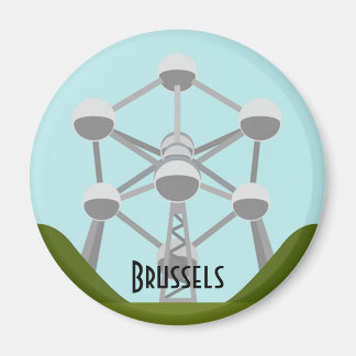 Atomium in Brüssel Magnet