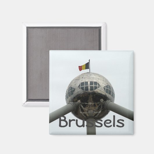 Atomium Magnet (Vorderseite/Rückseite)