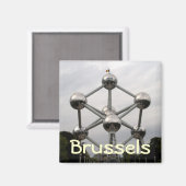Atomium Magnet (Vorderseite/Rückseite)