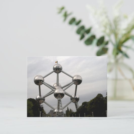Atomium Postkarte (Stehend Vorderseite)