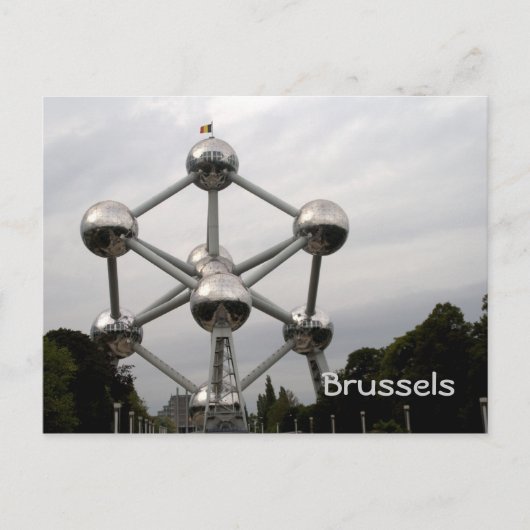 Atomium Postkarte (Vorderseite)