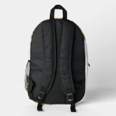 ATOMIVRA Natrium Charakter Bedruckter Rucksack (Rückseite)