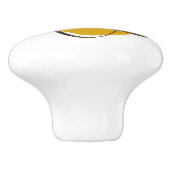 Atomkaffeebohnen in den Goldfach-Zügen Keramikknauf (Seitenansicht)