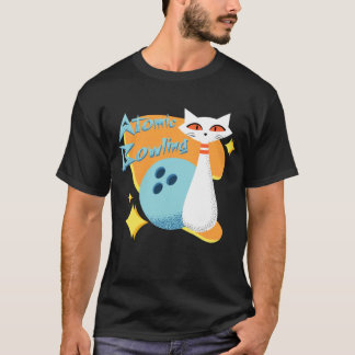 Atomkatze in der Mitte des Jahrhunderts Moderne Bo T-Shirt
