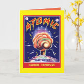 Atomkautionskarte Karte (Gelbe Blume)