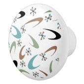 Atomkern der Mitte des Jahrhunderts Keramikknauf (Rechts)