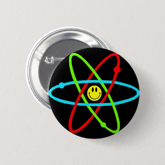 Atomknopf Button (Vorne & Hinten)