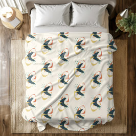 Atomkohle-Gelb aus dem Mittelalter Fleecedecke