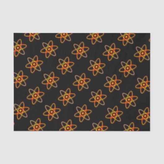 Atomkonzept Seidenpapier (Vorderseite)