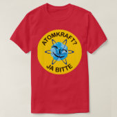 Atomkraft ja bitte T-Shirt (Design vorne)