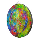 [AtomKrawatten-] Regenbogen färbt Dartscheibe (Vorderseite rechts)