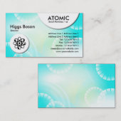 Atomkreise - Abstrakt 02 Visitenkarte (Vorne/Hinten)