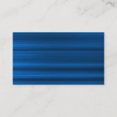 Atomkreise - Blaugebürstete Textur Visitenkarte (Rückseite)