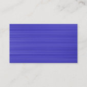 Atomkreise - Blaugebürstete Textur Visitenkarte (Rückseite)