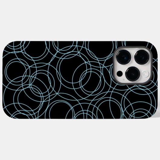 Atomkreise Case-Mate iPhone Hülle (Rückseite (Horizontal))