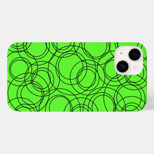 Atomkreise Case-Mate iPhone Hülle (Rückseite (Horizontal))