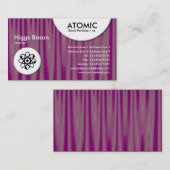Atomkreise - Drapery 06 Visitenkarte (Vorne/Hinten)